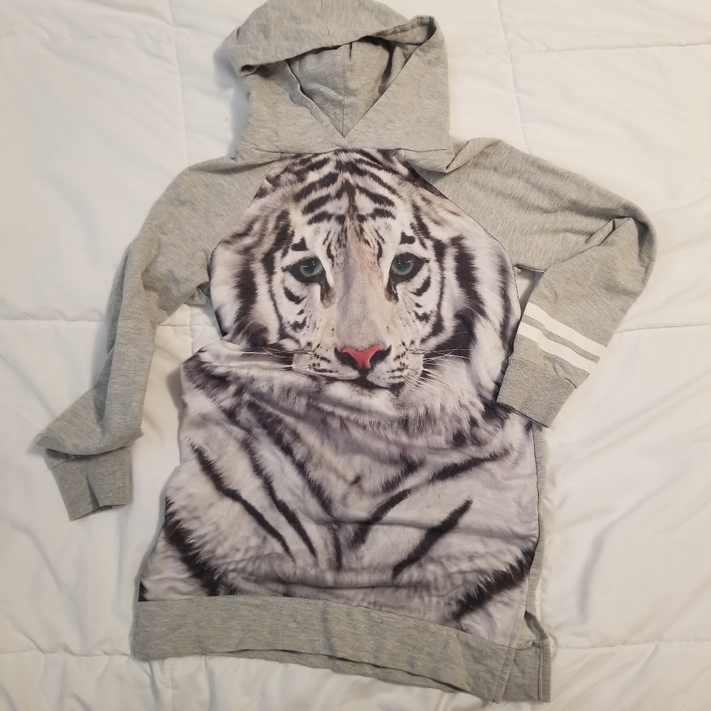 Girls hoodie sweatshirt dress
